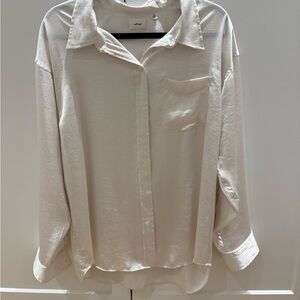 Wilfred Cream Collared Blouse